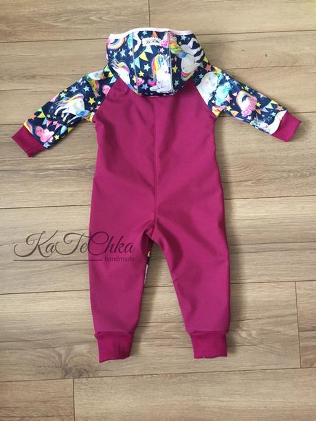 Softshellovy overal, 74 - 104