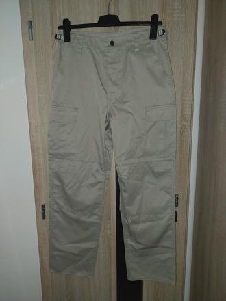 Plátené nohavice l-ko, l