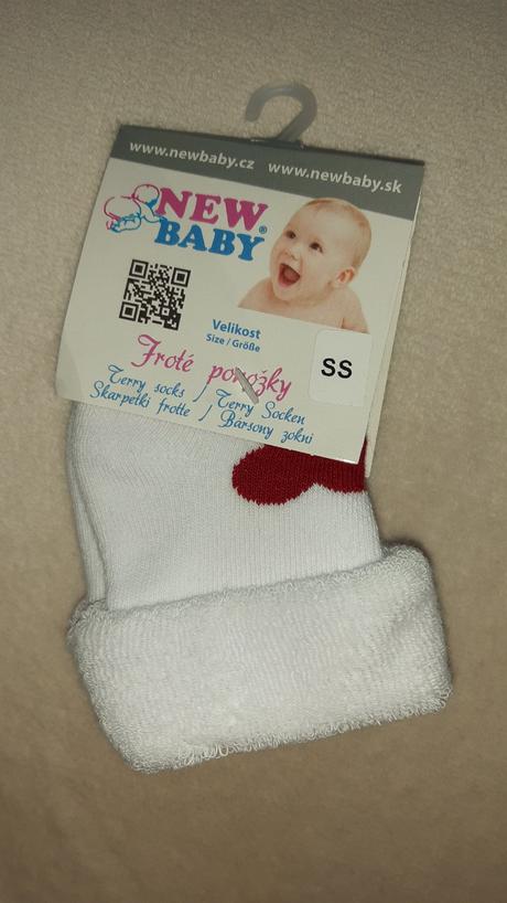 Newbaby froté ponožky, new baby