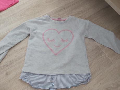 Tričko bledomodre, takko,128