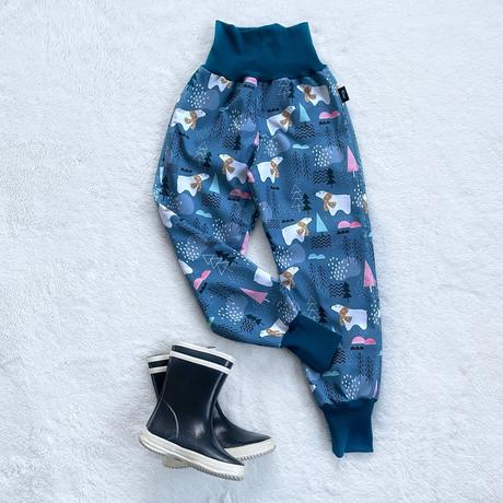 Zateplené softshellové nohavice, 56 - 134