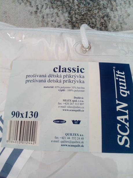 Paplon do postielky, šírka (cm): 90,dĺžka (cm): 130