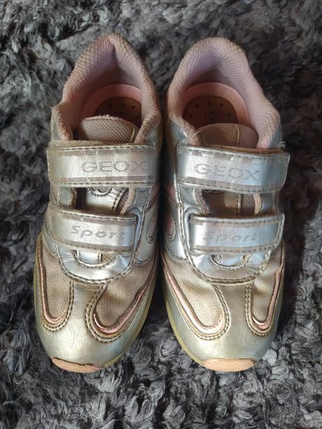 Kožené topánky, geox,27