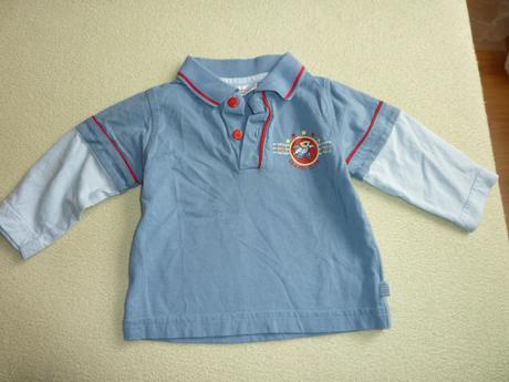 Bavlnená polokošeľa, 68