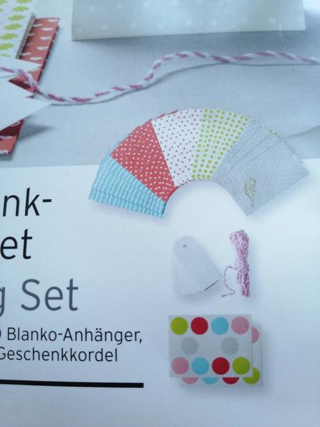 Darčekové sáčky - set s nálepkami tchibo,