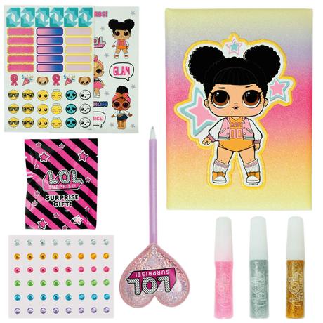 L.o.l. surprise glitter diary set,