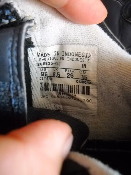 Tenisky vn.dlžka 15cm, nike,25