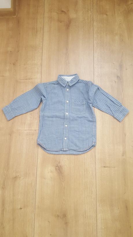 Pásikavá košeľa, h&m,104