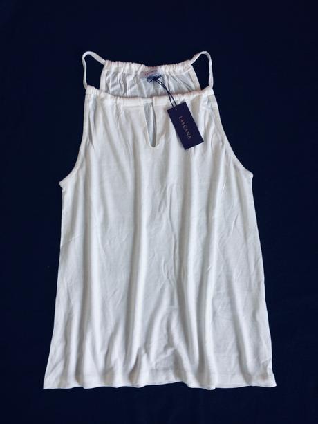 Lascana biely top vel.32-34/xs, 32 / 34 / xs