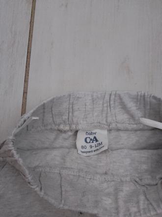 Tenké nohavice, c&a,80