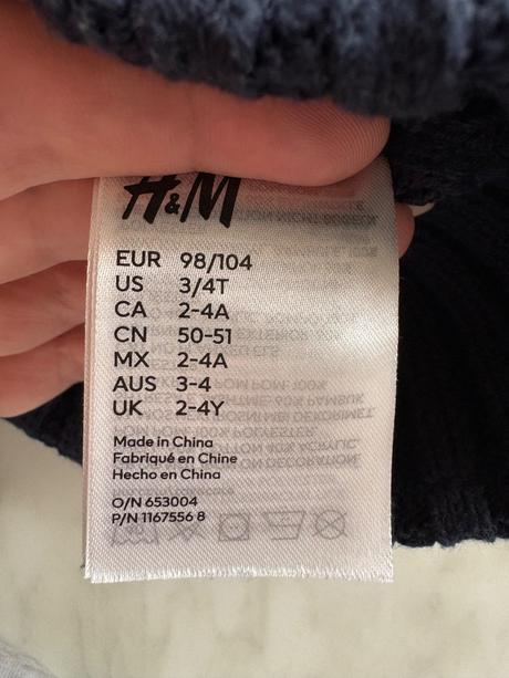 Detská čapica, h&m