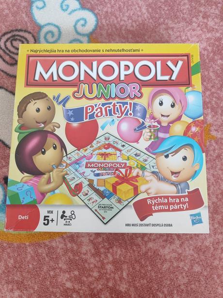 Monopoly junior párty,