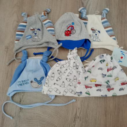 Prechodné čiapky pre bábätko, <50 / 56