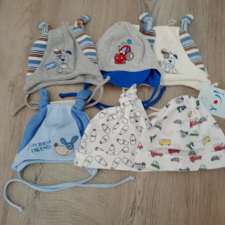 Prechodné čiapky pre bábätko, <50 / 56