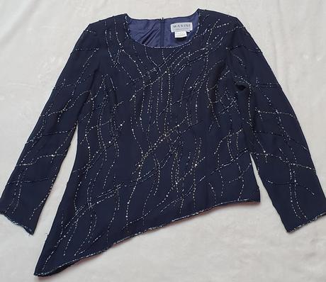 Blúzka s flitrami, 42