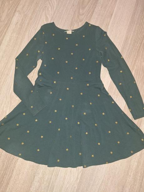 Bavlnené šaty, h&m,140