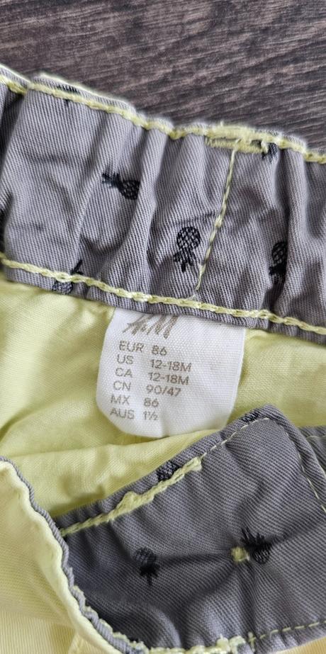 Hm šortky veľk.86, h&m,86