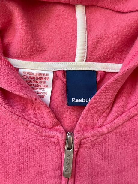 Reebok ružová mikina, reebok,164
