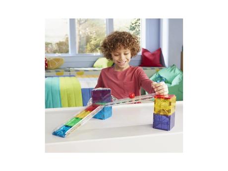 Magna-tiles rail racers,