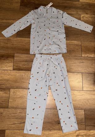 Pyžamo dvojdielne liška 110/116 lindex nove, lindex,110