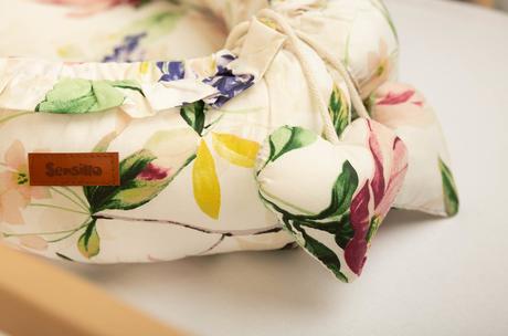 Sensillo hniezdo velvet magnólia 80x45 cm, šírka (cm): 45,dĺžka (cm): 80