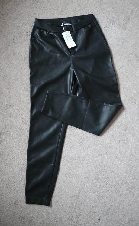 Kožené nohavice, len vyskúšané, veľkosť l, 40