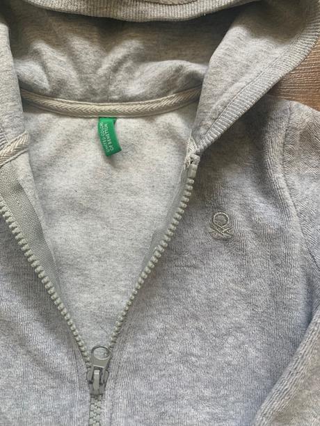 Mikina frote, benetton,80