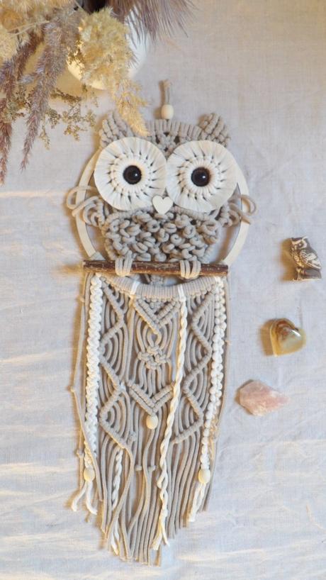 Sova pletená "lapacsnov", 