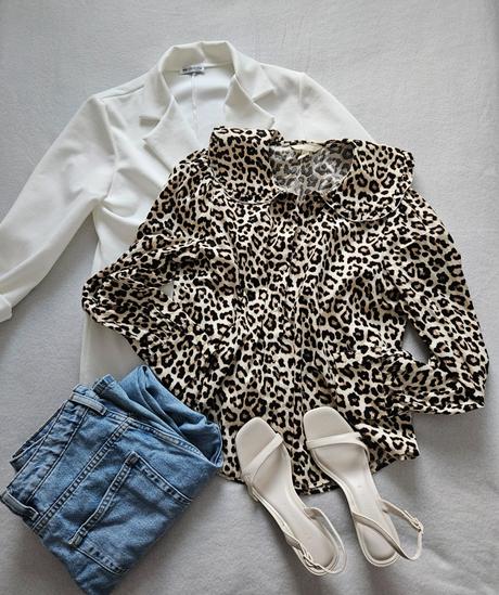 Krásna zaujímavá blúzka h&m, h&m,l