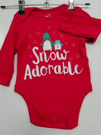 Červené body vianoce tučniaky, f&f,62