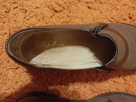 Kožené poltopánky zn. stefano, 41