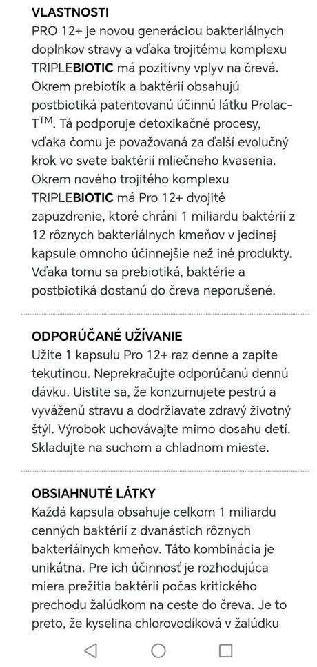 Probiotika pro 12 lr, 