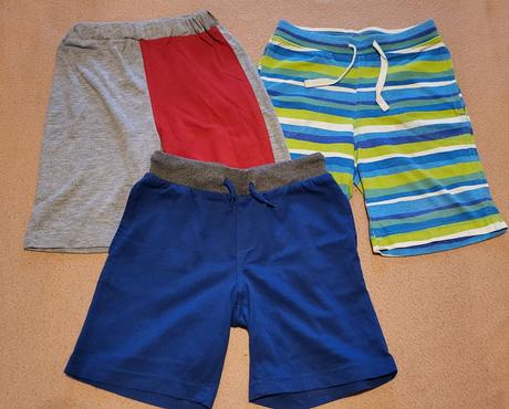 3ks chlapčenské krátke nohavice, 110