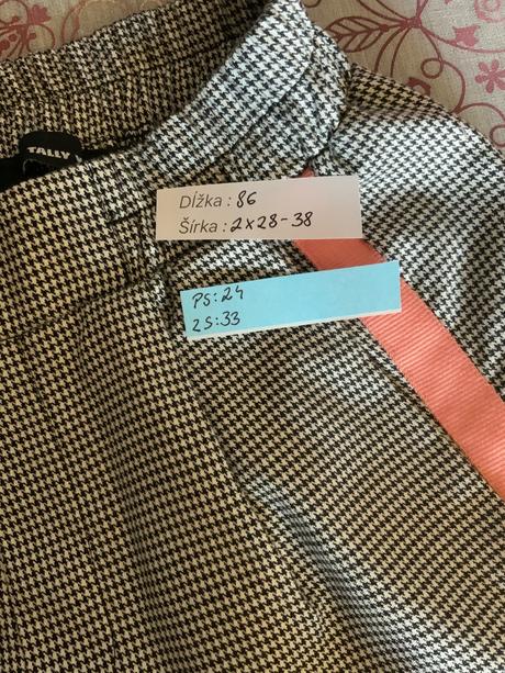 Kárované tally weijl nohavice kockovane, tally weijl,32
