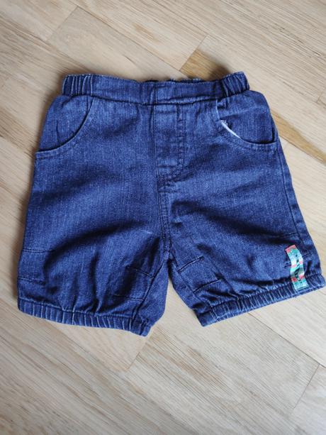 Riflové krátke nohavice, tiny ted,74