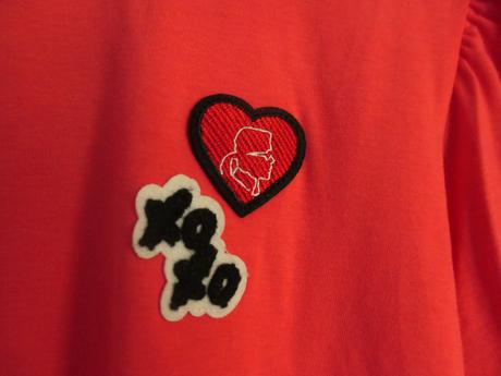 Karl lagerfeld luxusne tricko/bluzka xs-m, s