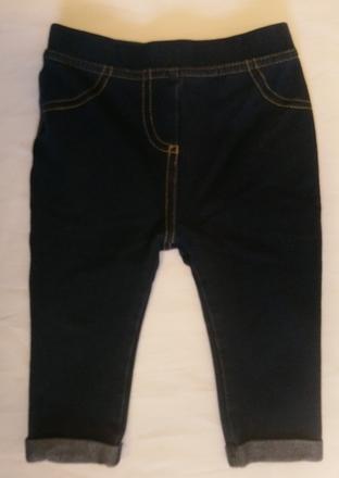 Dievčenské modré džegínsy, matalan, 74-80 cm, matalan,80