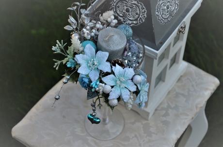 Vianočný svietnik-aranžmán, 