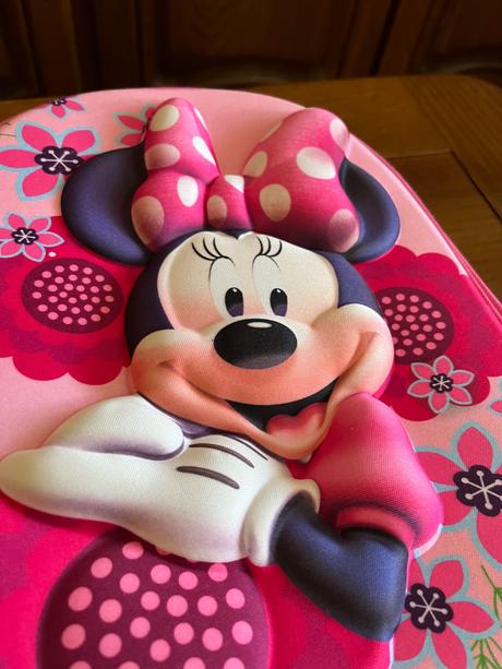 Batoh s motívom 3d minnie mouse, 
