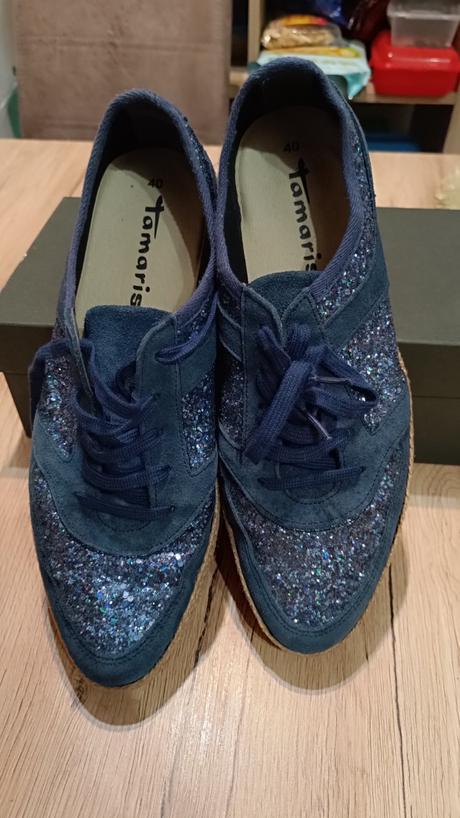 Tamaris 40 topánky šnurovacie, tamaris,40