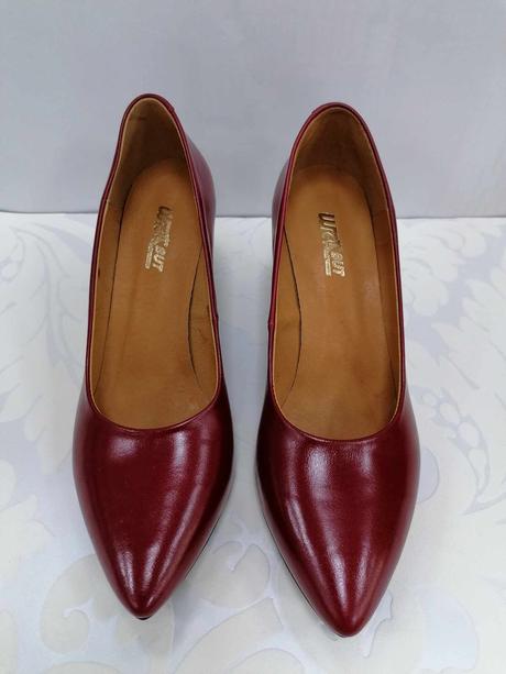 Dámske kožené lodičky 60053 b+z+ca, 42