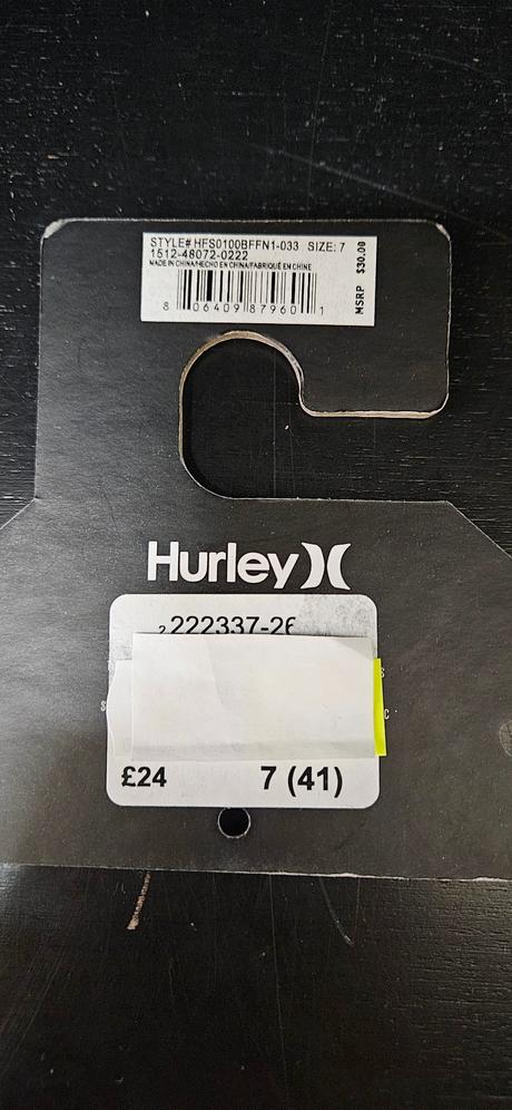 Hurley žabky veľkosť 41, 41