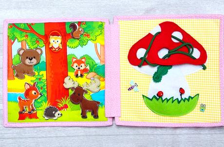 Quiet book pre dievčatko ihneď k odberu, 