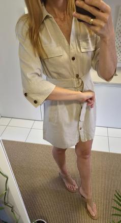 Lanove saty zara, zara,xs