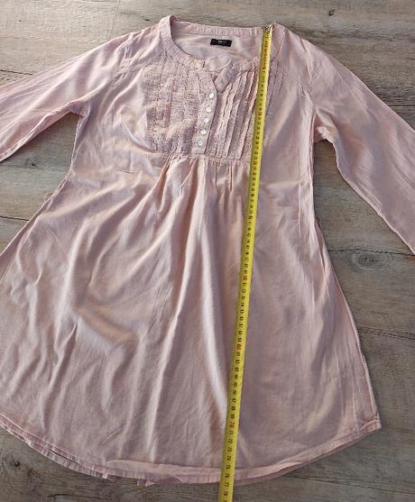 Tenká blúzka v predĺženom strihu, f&f,40