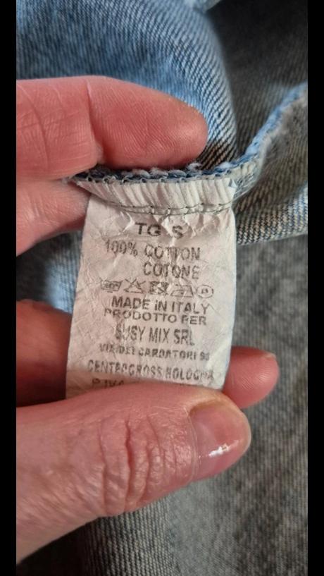 Štýlový riflový prechodný kabát, m