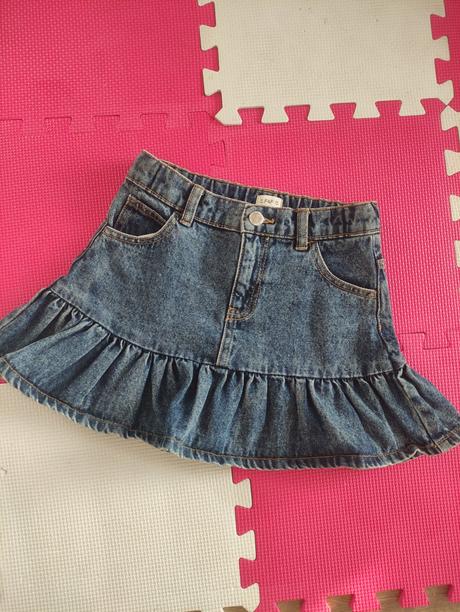 Riflová sukňa, f&f,128