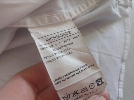John richmond košeľa pc 135 eur s/m/l, m
