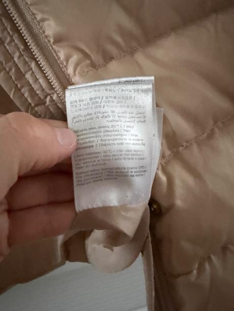 Béžová páperová bunda liu jo, liu jo,s