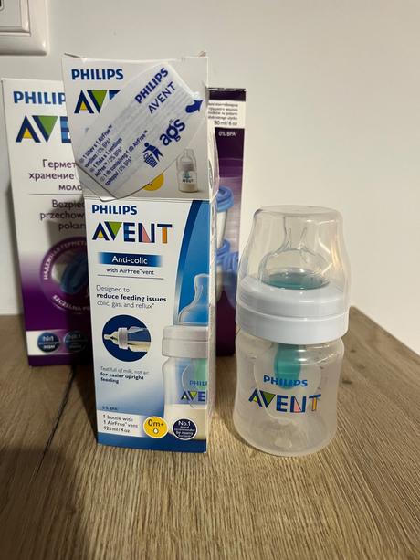 Philips avent fľaša s ventilom airfree, avent